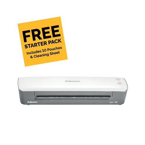 FELLOWES ION LAMINATOR A3 WHITE/GREY 4560601