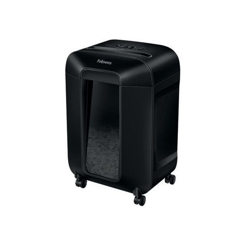 FELLOWES POWERSHRED LX85 CROSS-CUT SHREDDER BLACK 4400901