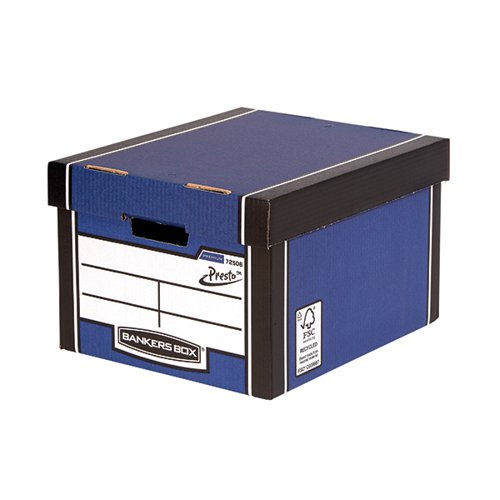 BANKERS BOX PREMIUM CLASSIC BOX BLUE (PACK OF 5) 7250617