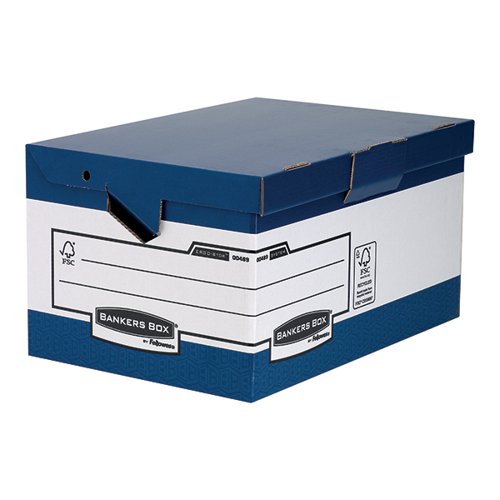 FELLOWES BANKERS BOX SYSTEM STORE MAXI WITH ERGO HANDLES (PA