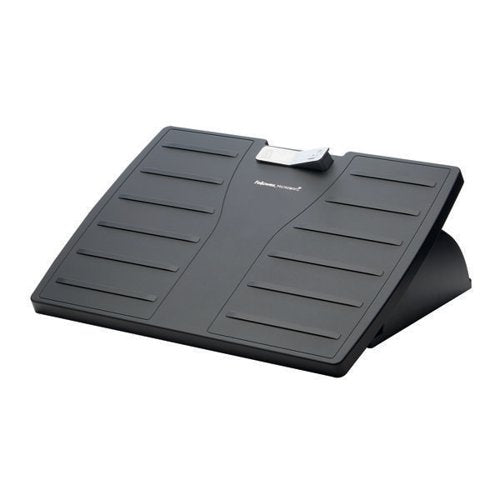 FELLOWES OFFICE SUITES MICROBAN ADJUSTABLE FOOTREST BLACK 80