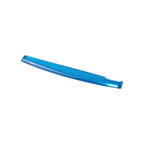FELLOWES CRYSTALS GEL WRIST SUPPORT BLUE 9113701