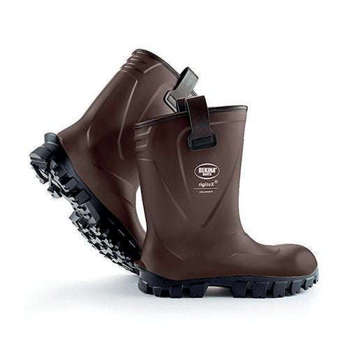 RIGLITE XSOLIDGRIP S5 FULL SAFETY BOOTS 1PR BROWN 6.5 BNXRN4