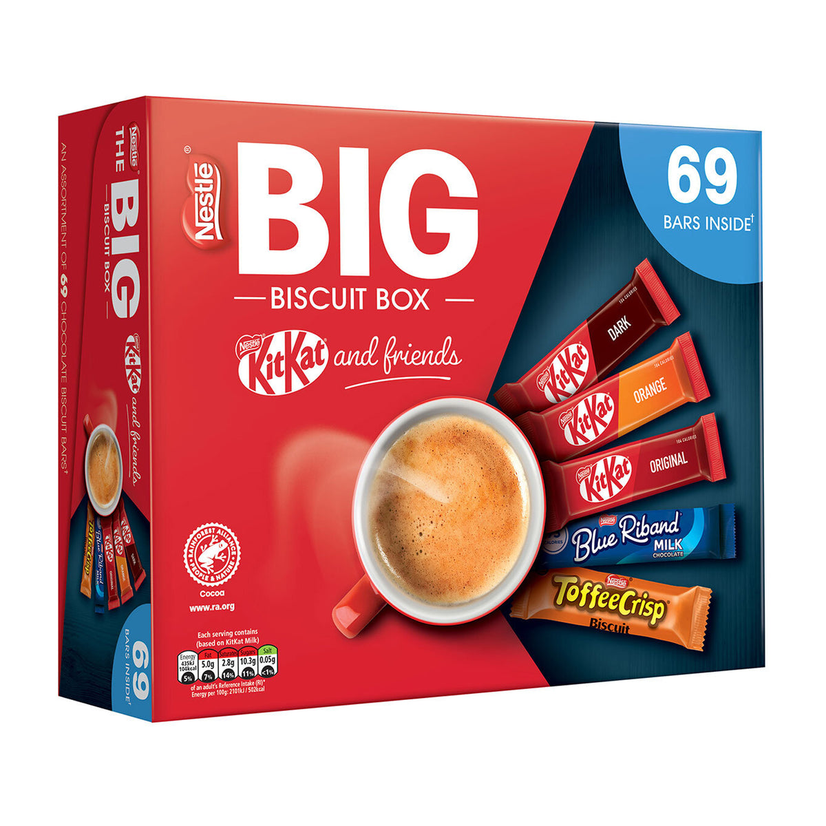 Busicuit Box NESTLÉ BIG BISCUIT BOX (69 bars) – Zepbrook
