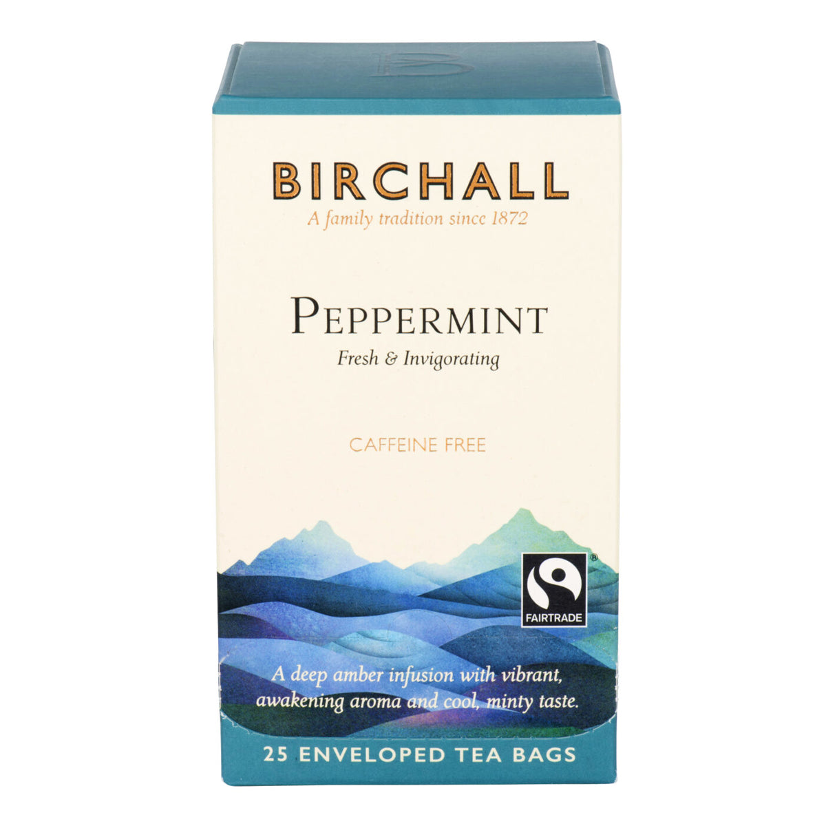 BIRCHALL PEPPERMINT TEA BAGS (25 bags)