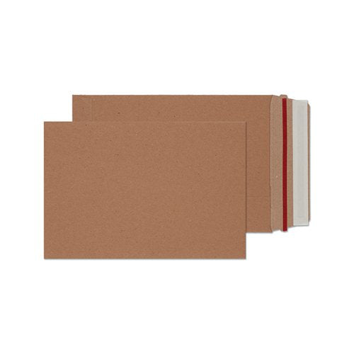 BLAKE ALL BOARD POCKET ENVELOPE RIP STRIP 350GSM 239X164MM KRAFT (PACK OF 200) MA6-RS