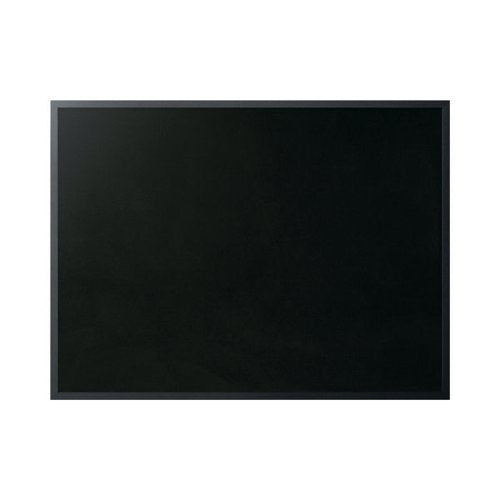 VIZ-PRO Prikbord - textiel/vilt (blauw) - met aluminium frame - 90 x 60 cm