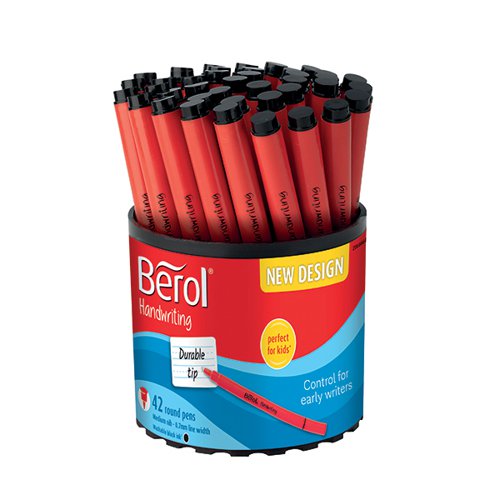 BEROL HANDWRITING PEN BLACK (PACK OF 42) 2066664