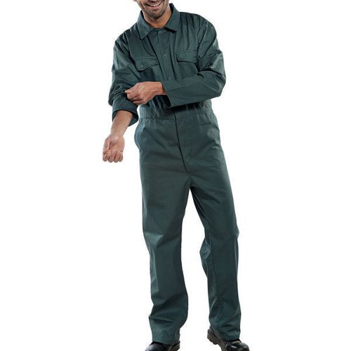 BEESWIFT CLICK BOILERSUIT SPRUCE GREEN 44 PCBSS44