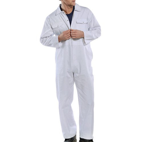 BEESWIFT CLICK BOILERSUIT WHITE 38 PCBSW38