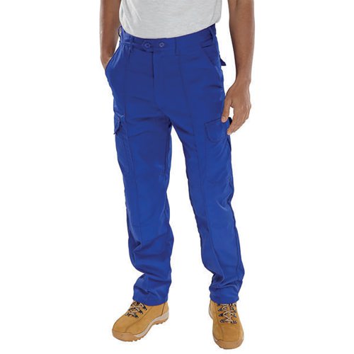 BEESWIFT SUPER CLICK DRIVERS TROUSERS ROYAL BLUE 42 PCTHWR42