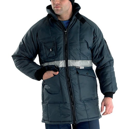 BEESWIFT COLDSTAR FREEZER JACKET NAVY BLUE 2XL CCFJN2XL