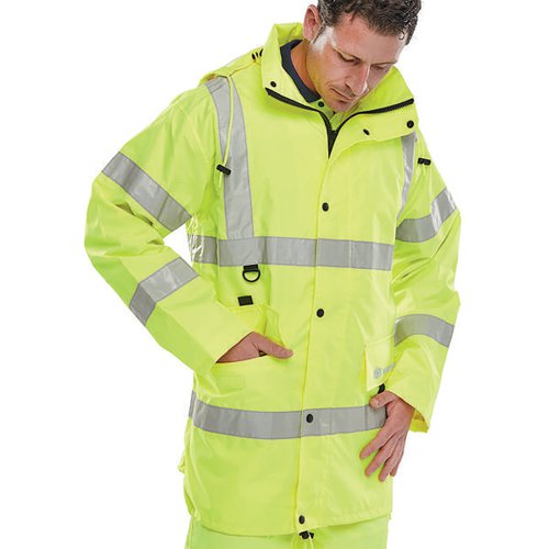 BEESWIFT JUBILEE HIGH VISIBILITY JACKET SATURN YELLOW 2XL JJ
