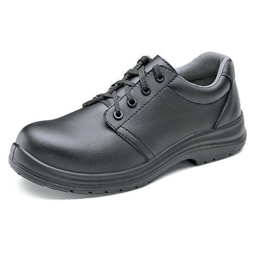 BEESWIFT MICRO-FIBRE STEEL TOE S2 LACE UP SHOE 1PR BLACK 4 C