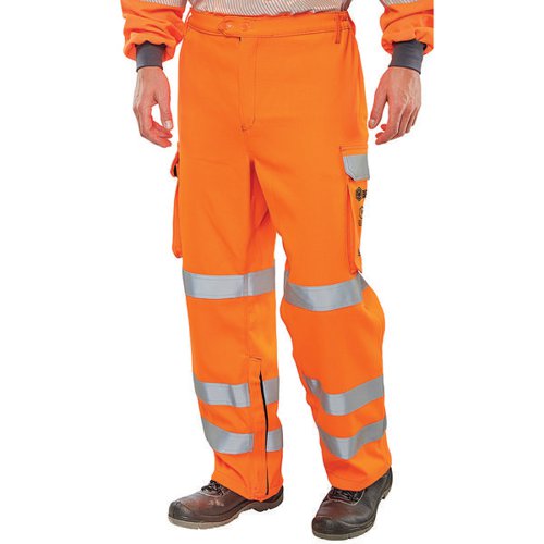 BEESWIFT ARC COMPLIANT RIS TROUSERS ORANGE 40T CARC152OR40T