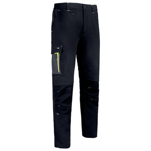 BEESWIFT FLEXWORKWEAR TROUSERS BLACK/GREY 50T SFTBLGY50T