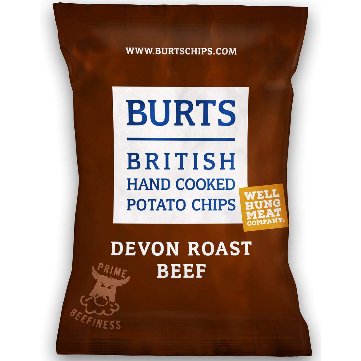 BURTS CHIPS DEVON ROAST BEEF CRISPS (150g) x 10