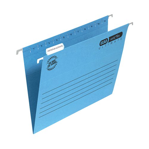 ELBA SUSPENSION FILE MANILLA A4 BLUE (25 PACK) 100331149