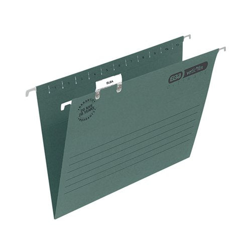 ELBA SUSPENSION FILE FOOLSCAP GREEN (50 PACK) 100331250