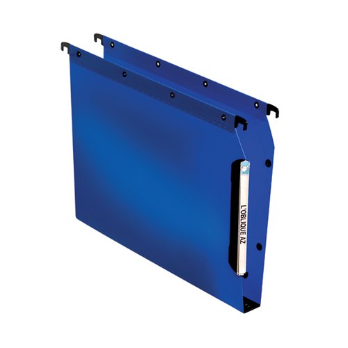 ELBA LATERAL FILE PP 30MM A4 BLUE (25 PACK) 100330584