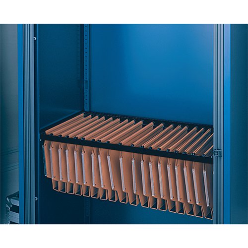 BISLEY LATERAL FILING FRAME 920X70X30MM BLACK BURGY