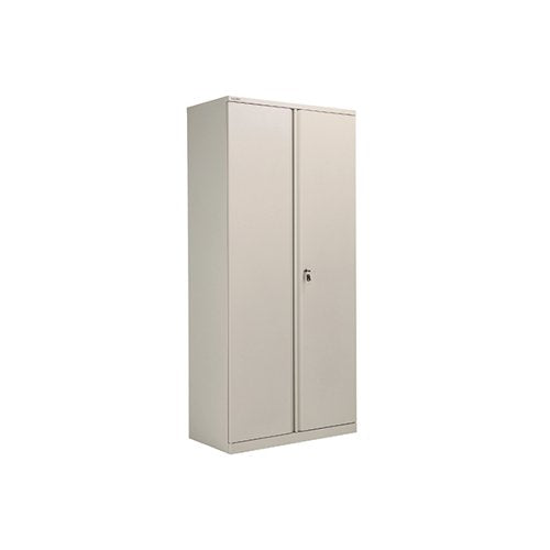 BISLEY 2 DOOR CUPBOARD EMPTY 930X480X1975MM GOOSE GREY KF787