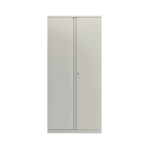 BISLEY 2 DOOR CUPBOARD EMPTY 924X410X1970MM CHALK WHITE KF78