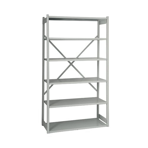 BISLEY SHELVING STARTER KIT 1000X300X1840MM GREY BY838030