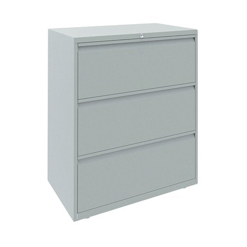 BISLEY 3 DRAWER FILING CABINET LOCKABLE 810X490X1090MM GOOSE