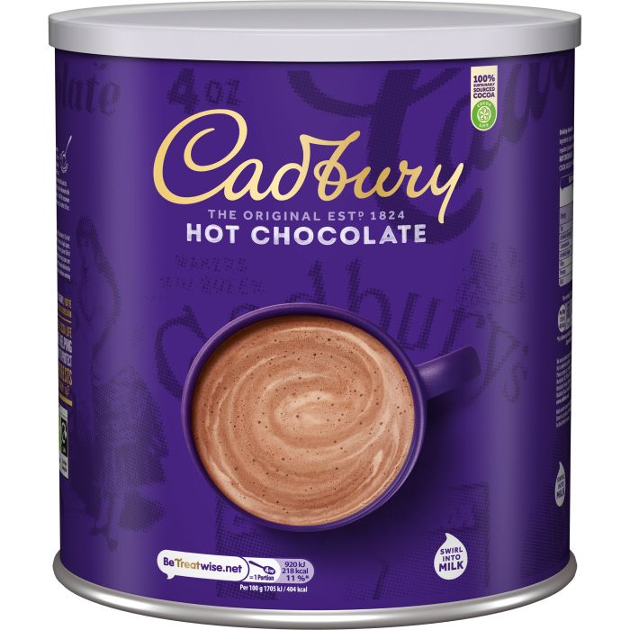 CADBURY DRINKING CHOCOLATE - ADD MILK (2kg)