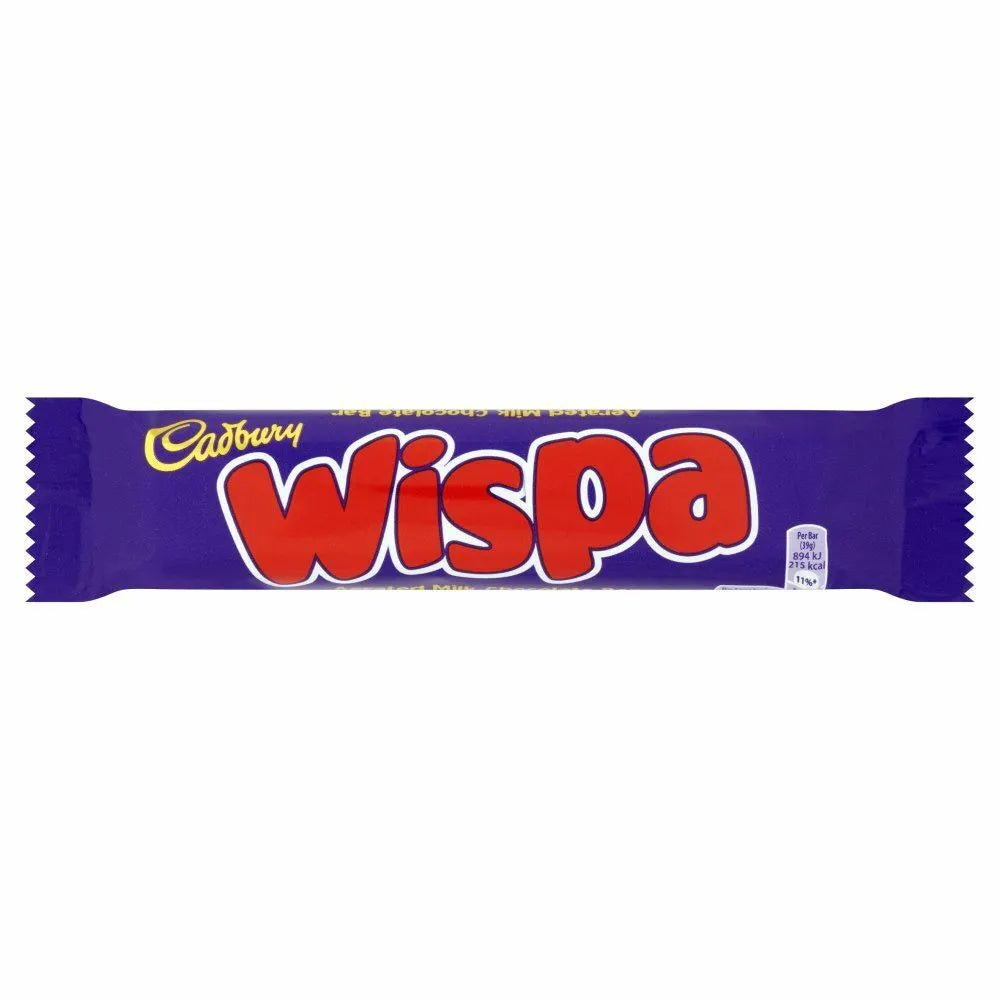 CADBURY WISPA BARS (39g) x 48