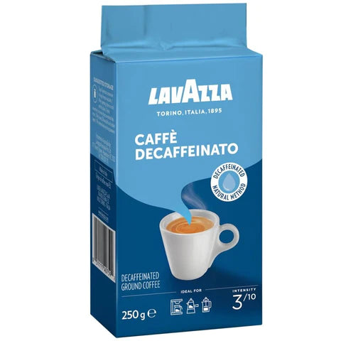 LAVAZZA CAFFÈ DECAFFEINATO FILTER COFFEE (250g) x 8