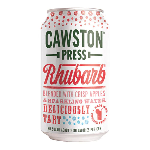 CAWSTON PRESS SPARKLING RHUBARB (330ml) x 24