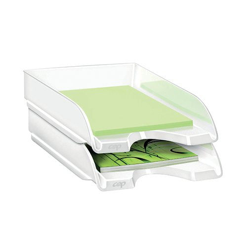 CEP PRO GLOSS LETTER TRAY WHITE 200GWHITE