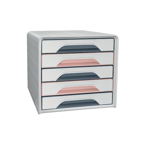 CEP MINERAL SMOOVE 5 DRAWER MODULE PINK/GREY 1071111681