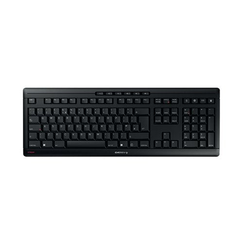 CHERRY STREAM USB WIRELESS KEYBOARD UK BLACK JK-8550GB-2