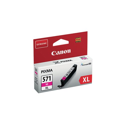 CANON CLI-571XL INK CARTRIDGE HIGH YIELD MAGENTA 0333C001