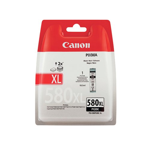 CANON PGI-580XL INK CARTRIDGE HIGH YIELD PIGMENT BLACK 2024C