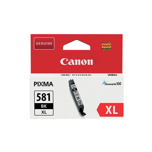 CANON CLI-581XL INK CARTRIDGE HIGH YIELD BLACK 2052C001