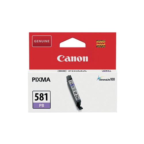 CANON CLI-581PB INK CARTRIDGE PHOTO BLUE 2107C001