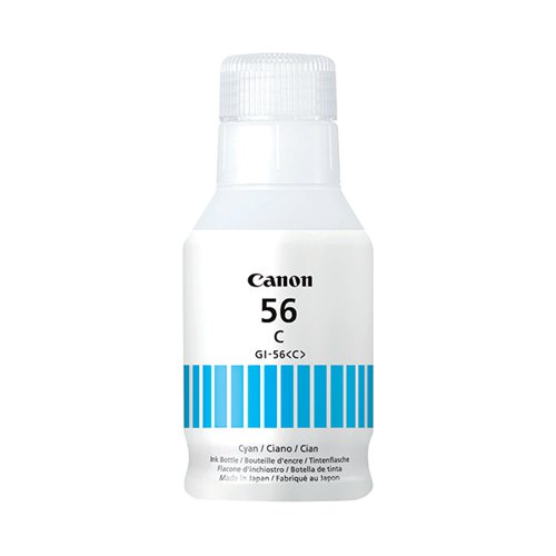 CANON GI-56C INK BOTTLE CYAN 4430C001