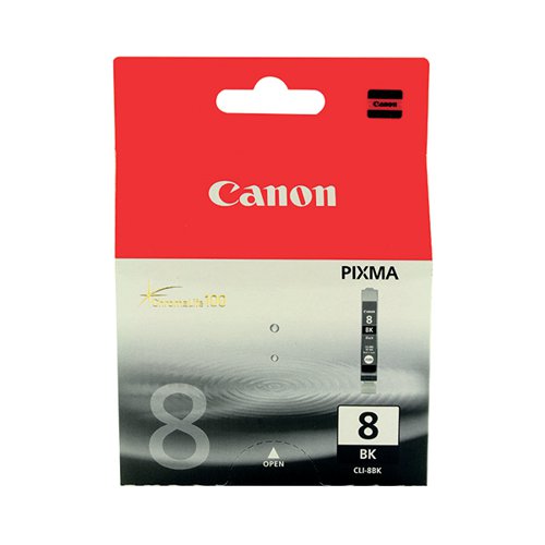 CANON CLI-8BK INK CARTRIDGE BLACK 0620B001