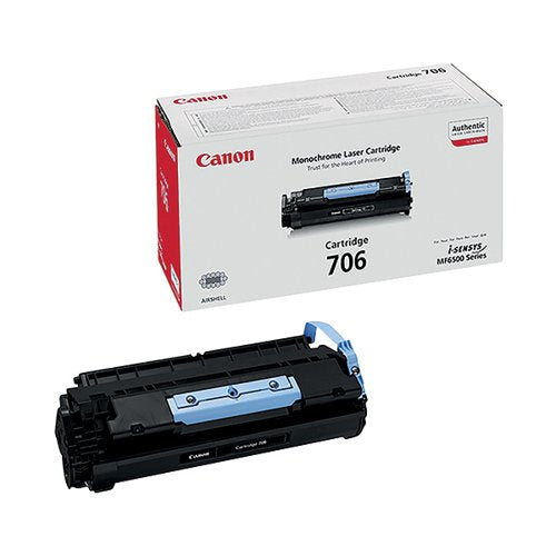 CANON 706 TONER CARTRIDGE BLACK 0264B002