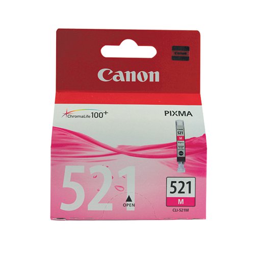 CANON CLI-521M INK CARTRIDGE MAGENTA 2935B001