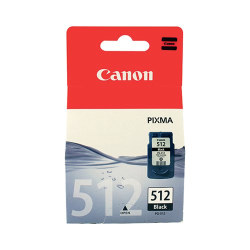 CANON PG-512 INK CARTRIDGE BLACK 2969B001