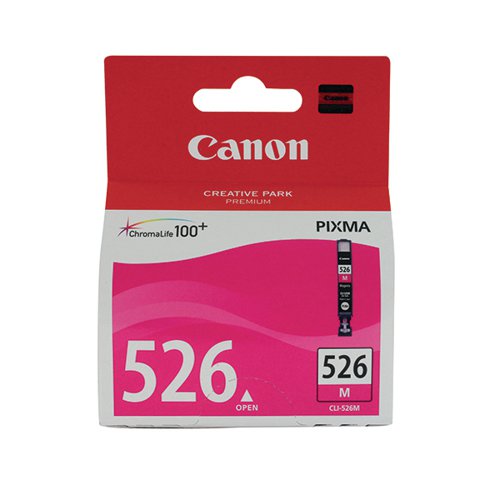 CANON CLI-526M INK CARTRIDGE MAGENTA 4542B001