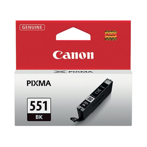 CANON CLI-551BK INK CARTRIDGE BLACK 6508B001