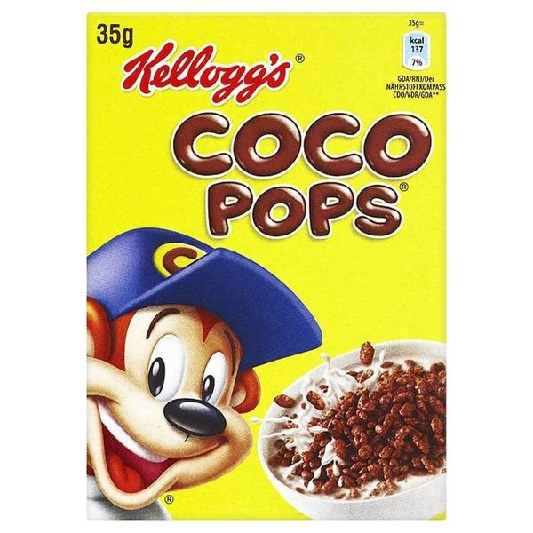 KELLOGG'S COCO POPS INDIVIDUAL PORTIONS (35g) x 40