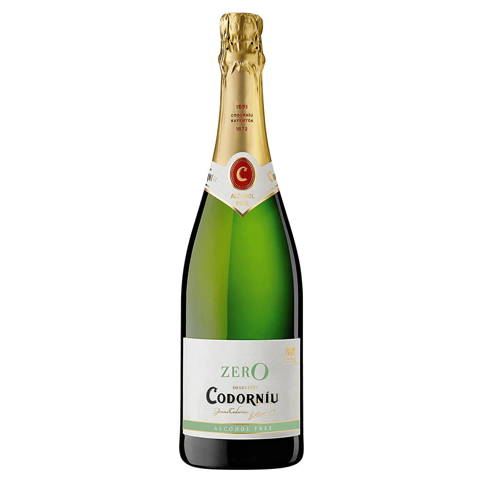 CODORNIU ZERO ALCOHOL FREE SPARKLING WINE (75cl) x 6