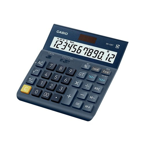 CASIO DH-12ET 12 DIGIT DESKTOP CALCULATOR DH-12ET-WK-UP